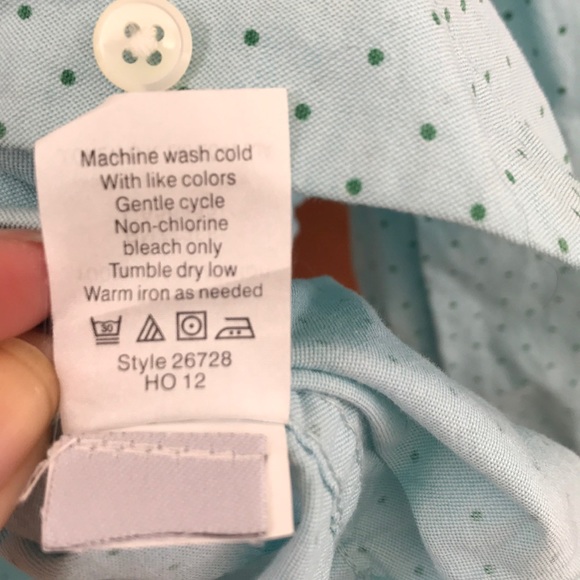 J.Crew polka dot button down - Picture 6 of 6